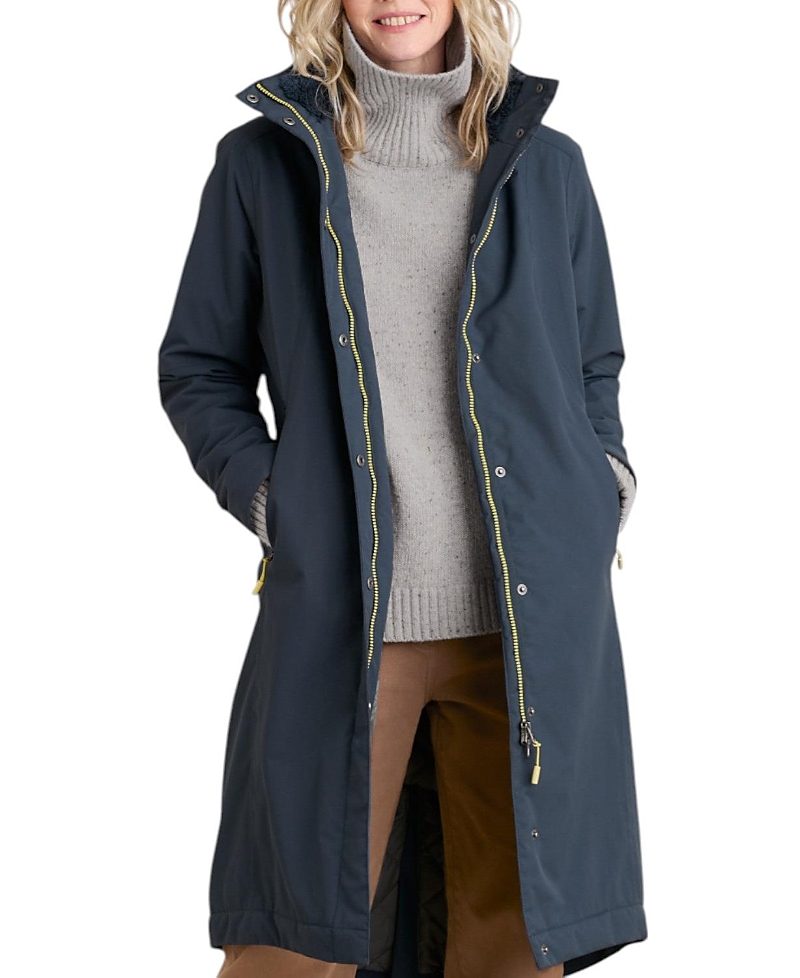 Seasalt Cornwall Janelle Waterproof Coat In Blue