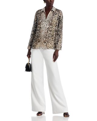 The Madeline Silk Blend Blouse