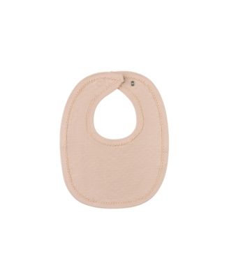 Ely's & Co. - Unisex Heart and Star Button Pointelle Collection Bib - Baby