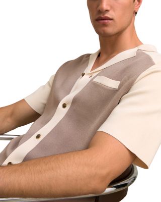 Color Block Camp Shirt