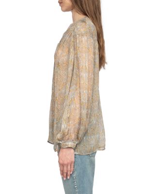 Tamela Mousseline Paisley Blouse