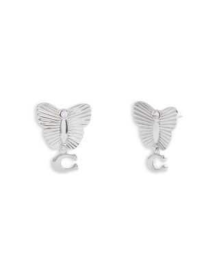 Signature Heritage Butterfly Drop Earrings 
