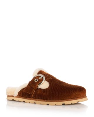 Women's Chrystie Shearling Clogs