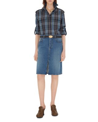 Burberry - Denise Denim Skirt
