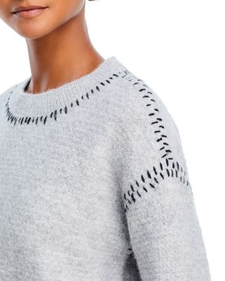 Contrast Stitch Sweater - Exclusive