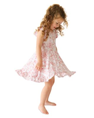 Girls' Antoinette Ruffled Twirl Dress  - Little Kid, Big Kid