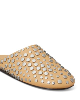 Women's Studded Mule Flats