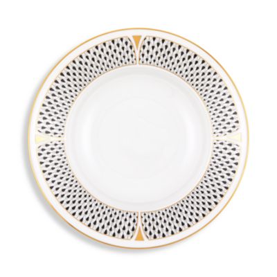 Porcelain Rimmed Soup Plate