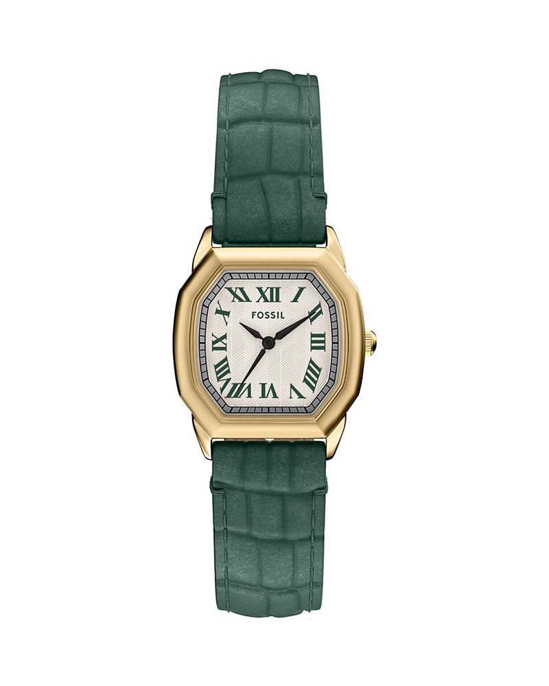 Fossil Harlow Watch, 27mm In Green