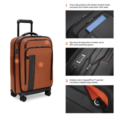 ZDX Essential Domestic Spinner Carry On Bag