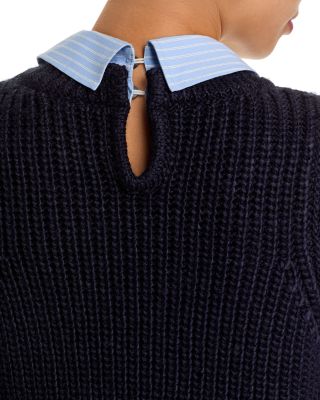 Mara Shaker Pullover Sweater