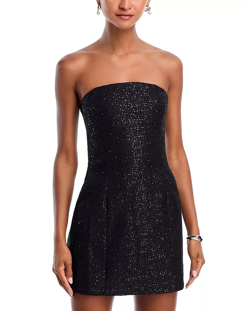 Bardot Karoline Boucle Mini Dress
