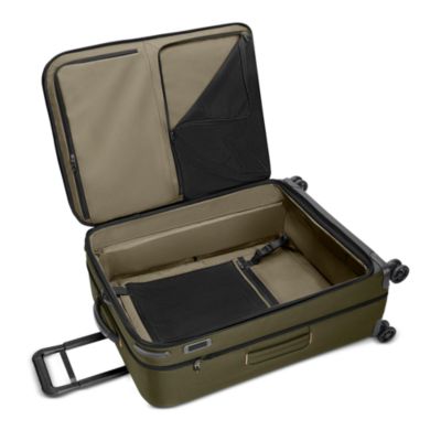 ZDX Large Expandable Spinner Checked Bag
