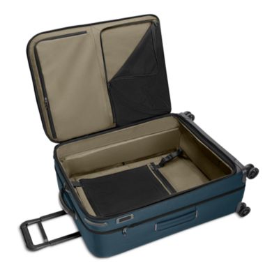 ZDX Large Expandable Spinner Checked Bag