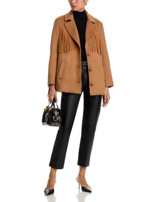 Keeley Fringe Trim Coat