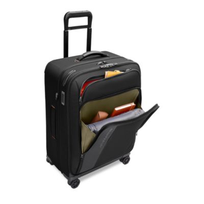 ZDX Medium ZDX Expandable Spinner Checked Bag
