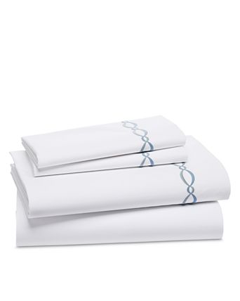 Brando Embroidered Percale Sheet Set - Exclusive