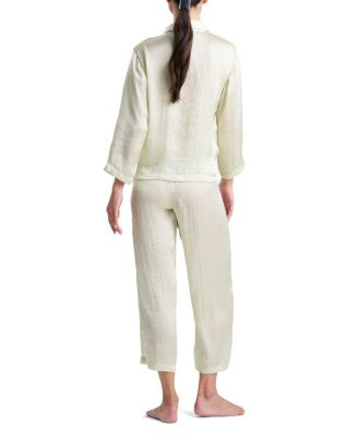 Natori Ashley Icon Notch Top and Pant PJ Set