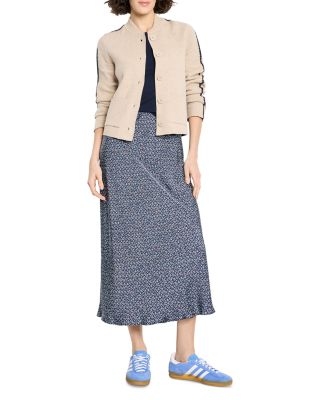 Dashing Dusk Knit Bomber Jacket