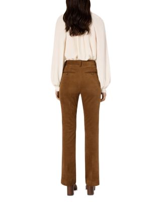 Charlie High Rise Flare Leg Jeans in Caramel