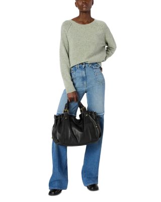 Elisa Exposed Seam Sweater