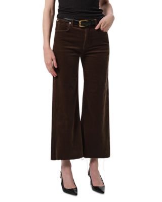 Lyra Wide Leg Cropped Jeans in Costes