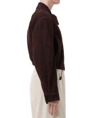 Nahla Suede Cropped Jacket