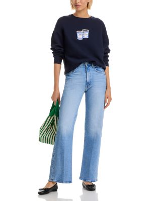 Oversized Coffee Sweatshirt