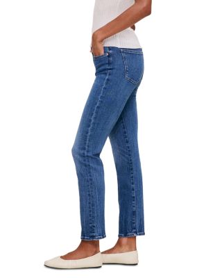 Mara Straight Instasculpt™ Mid Rise Jeans in Palm Springs