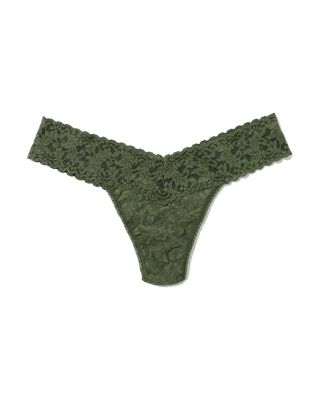 Signature Lace Low Rise Thongs