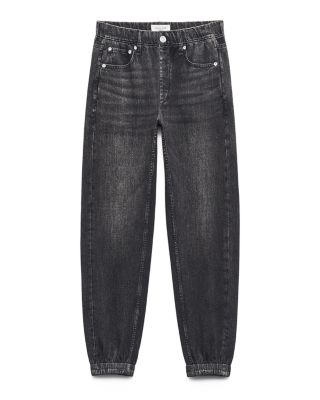 Miramar Terry Jogger Pants in Faded Black 