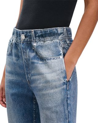 Miramar Mid Rise Terry Jogger Jeans in Lakewood