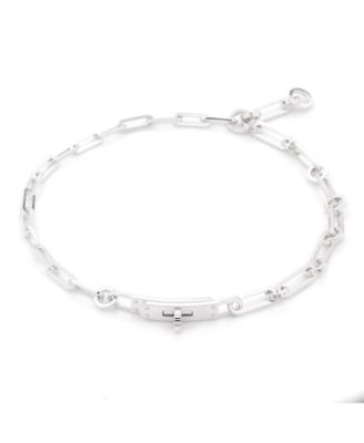 Kelly Double Chaine Bracelet Sterling Silver