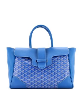Pre-Owned Goyard - Saigon Tote Bag Coated Canvas with Leather