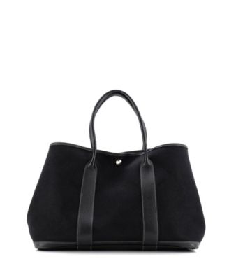 Pre-Owned HERMÈS - 36 Garden Party Tote Toile and Leather