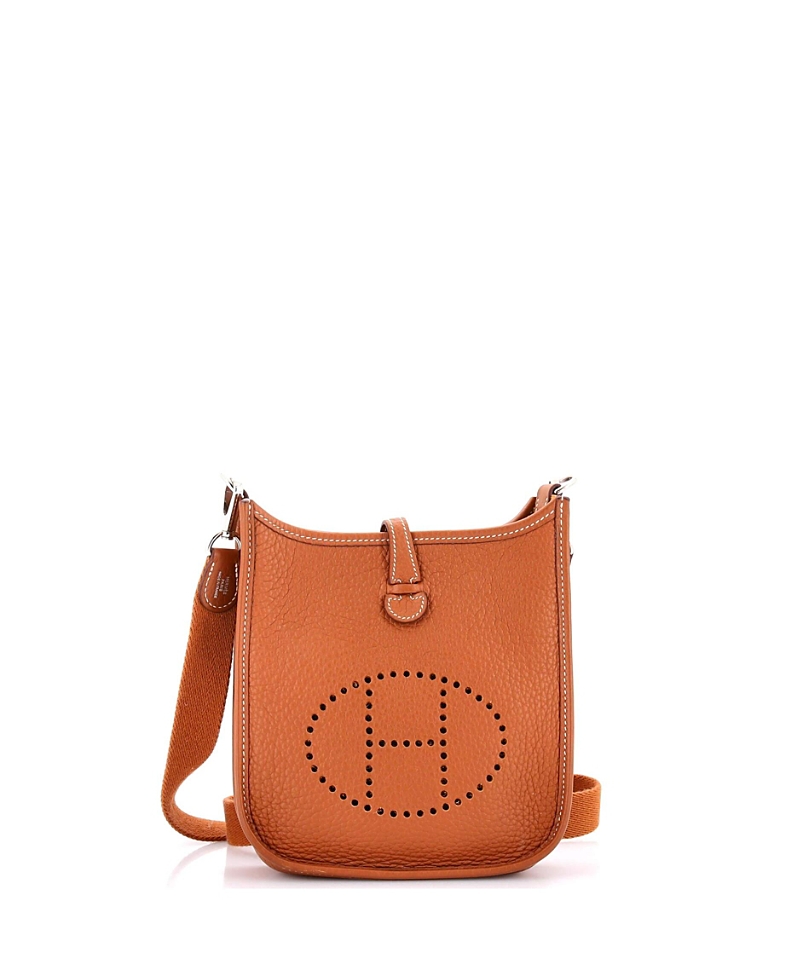 Pre-owned Pre-owned Hermes Hermes Tpm Evelyne Bag Gen Iii Clemence In Brown