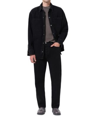 90s Relaxed Fit Mid Rise Jeans in Kember Black