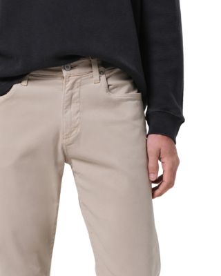 Elijah Relaxed Straight Fit Jeans in Wheat Tan