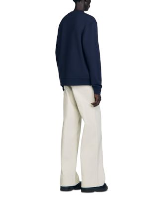 Regular Fit Sandro Logo Sweatshirt