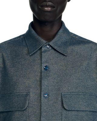 Relaxed Fit Flannel Overshirt