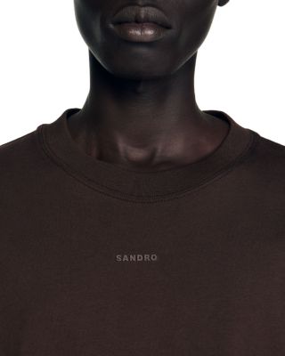 Regular Fit Sandro Logo Tee 