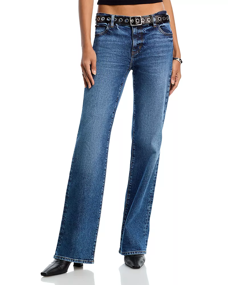 Frame The Pixie Rodeo Bootcut Jeans in Nebula