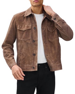Suede Trucker Jacket