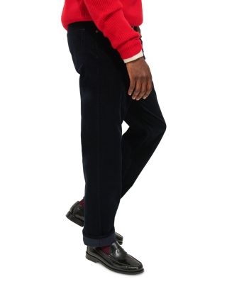 Slim Straight Fit Corduroy Pants