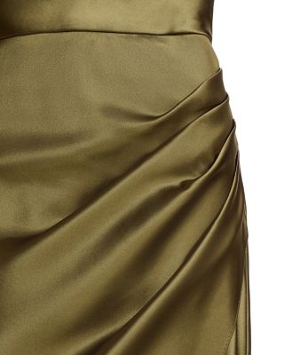 Draped Halter Gown - Exclusive