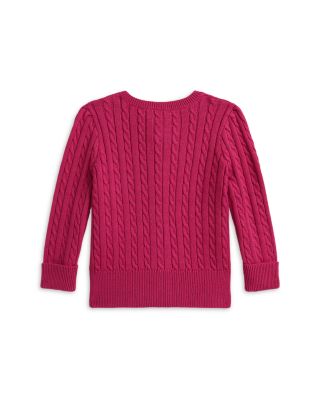 Girls&#39; Mini Cable Cotton Cardigan - Baby