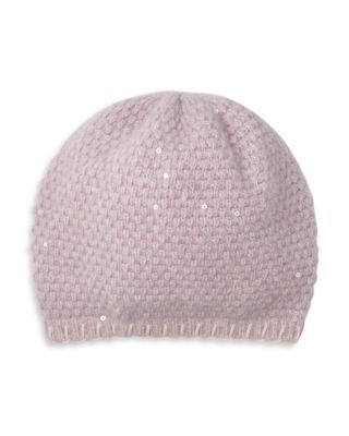 Cashmere Tweeded Long Slouchy Beanie