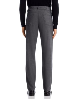 Stretch Wool Regular Fit Five Pocket Pants