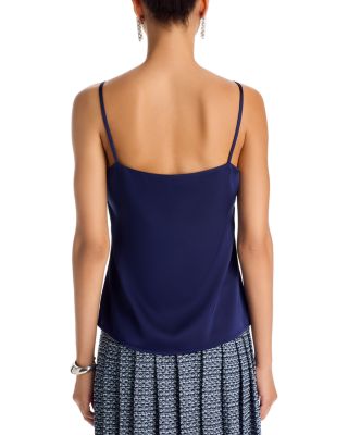 x Lani Lynn Square Neck Crepe de Chine Cami