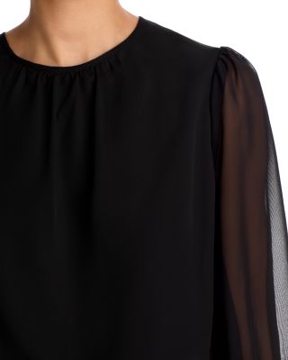 Chiffon Sleeve Blouse